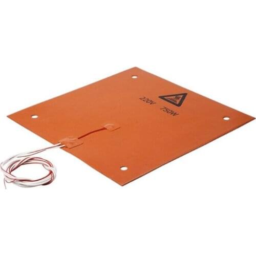 1* Heating Pad Heating Mat 110/220V 750W 310x310mm Silicone Electric Heater For Creality CR-10 Printer Accessory High Quality