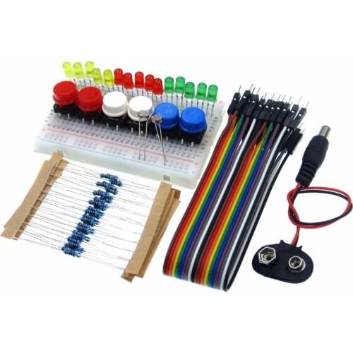 10set Starter Kit uno r3 mini Breadboard LED jumper wire button