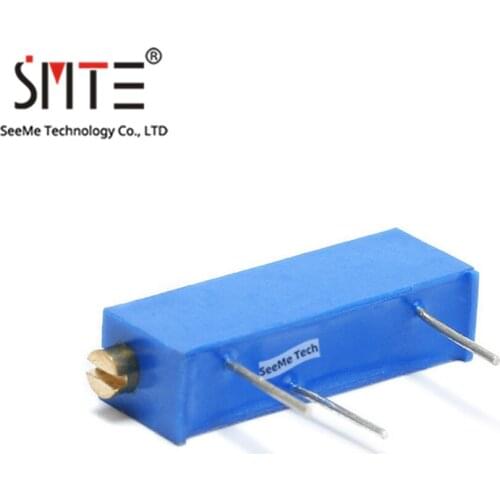 100pcs/lot 3006P-1-104 cermet trimmer RV 100k 10% Adjustable resistance DIP-3 Potentiometer New