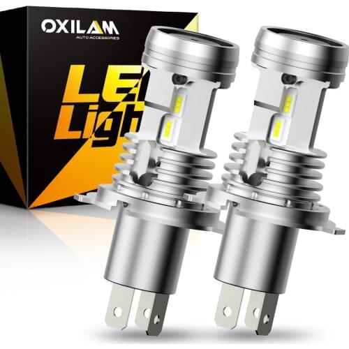 OXILAM 2x H4 LED Headlight High And Lowbeam HB2 9003 Bulbs 16000Lm Super Bight LED Car Headlamps 6500K White 12V Auto Head Light