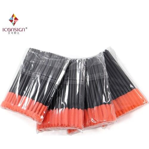 250 pcs/Bag High quality Plastic Silicone Soft makeup brushes Disposable Eyelash Extension Brush Makeup Tools length 105mm