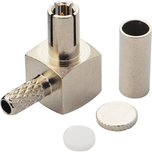 4 Pieces TS9/ts-9 90 Angle Connector Adaptor for ZTE 3G Modem