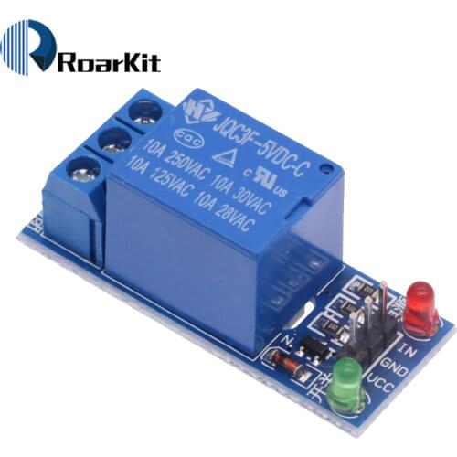 Free shipping 5V low level trigger One 1 Channel Relay Module interface Board Shield For PIC AVR DSP ARM MCU Arduino