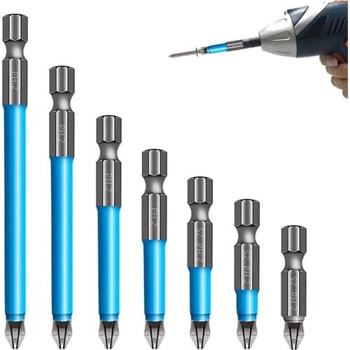 7pcs Damaged Screw Extractor Drill Bit Set Easily Take Out Broken Screw,Bolt Remover Stripped Screws Extractor Demolition Tools