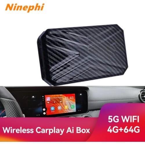 Android 9.0 Apple Carplay TV Box Free to Brazil Smart Car Digital Tv Box Carplay2Air For Audi Bmw Benz Lexus Volvo 4+64G