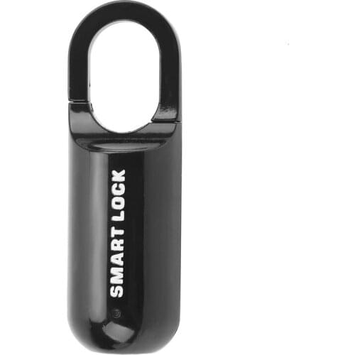 Fingerprint Lock Smart Padlock Suitcase Gym Locker Lock USB Rechargeable Mini Security Lock For Outdoor Travel