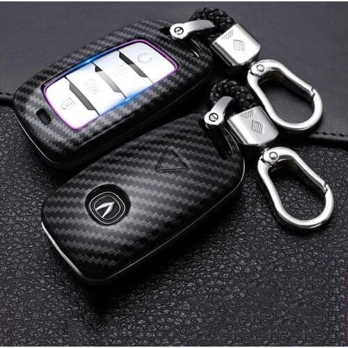 Car Key Case Cover Bag for Changan Cs55 Plus 55 2020 2021 Cs55plus Remote Control Key Box Accessories Styling Auto Parts Sticker