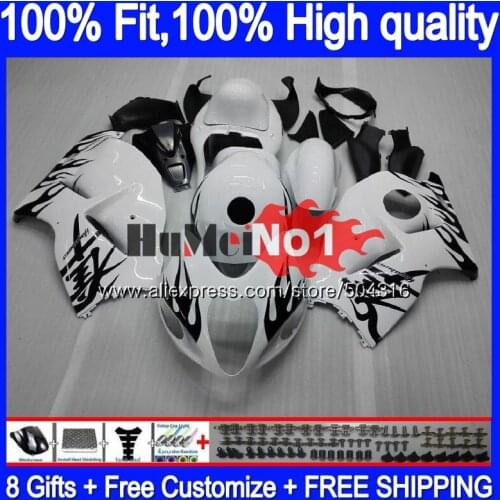 Injection For SUZUKI Hayabusa GSXR 1300 2008 2009 10 11 12 29MC.237 GSXR-1300 GSXR1300 08 09 2010 2011 2012 Black flames Fairing