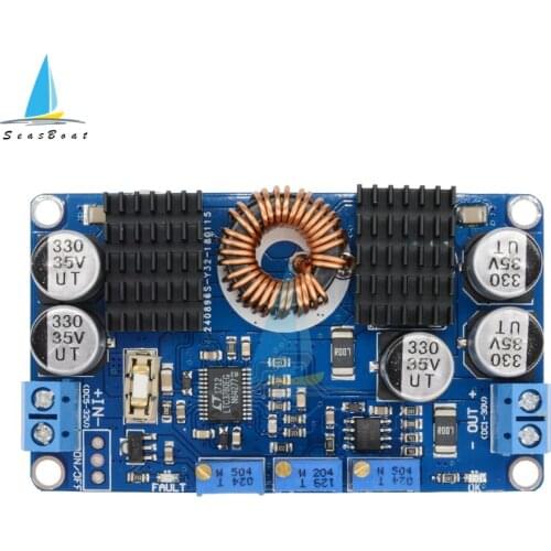 LTC3780 DC-DC 5V-32V to 1V-30V 10A Automatic Step Up Step Down Board Converter Regulator Charging Module Power Supply Module