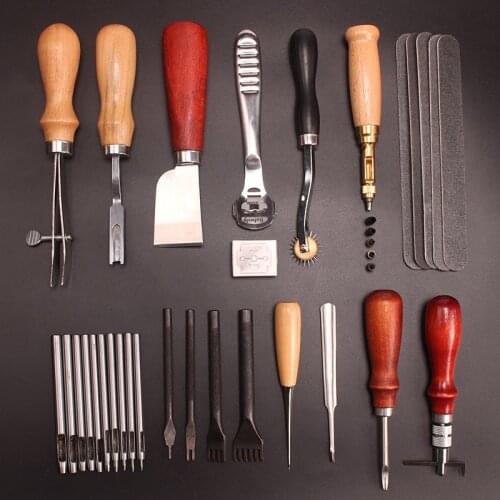 DIY Household Handmade Sewing Accessories Slotting Punching Thinning Machine Leather Craft Accessories Leather Craft Tool Set