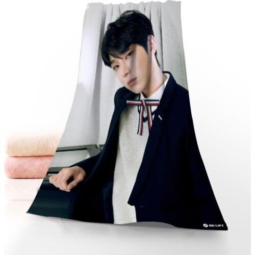 Enhypen Sunoo Towel Printed Cotton Face/Bath Towels Microfiber Fabric For Kids Men Women Shower Towels 70X140cm