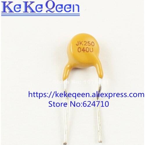 50PCS/LOT Recovery Fuse PPTC JK250-040U 250V 40MA 0.04A PTC Original Authentic