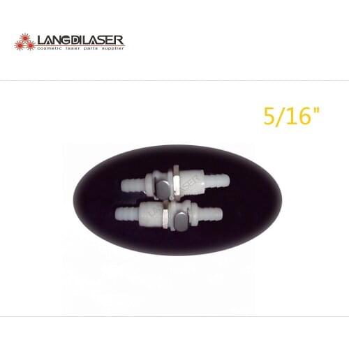 Size : 5/16 inch , CPC water connector ,YRC water connector,connector for laser handle , IPL handle connector