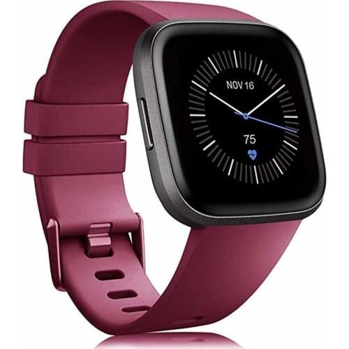 Smart Watch Bands for Fitbit Versa 2/Versa/Versa Lite band Soft Silicone cinturino for Versa 2 Lite strap Replacement Bracelet