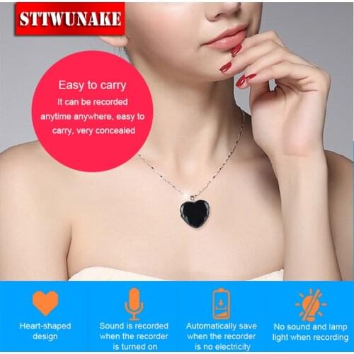 STTWUNAKE voice recorder mini activated recording dictaphone micro audio sound digital professional flash drive secret