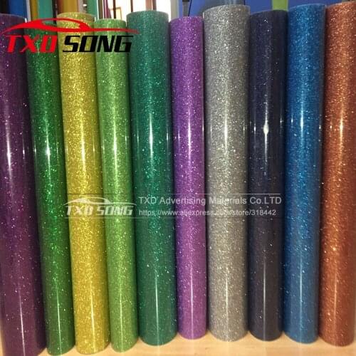 Heat Transfer Vinyl Iron-on glitter heat transfer Heat Press or Iron On For Clothing 50CMX100CM/LOT