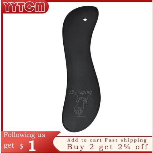 Tontin Stone Needle S shape scrapping guasha scraper for face hua sha face stone gua sha tools massager tool