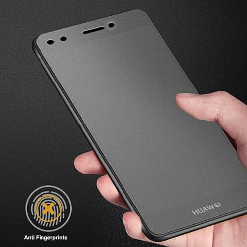 No Fingerprint For Huawei Honor 8X 7X Max 7C 7A Pro Matte Frosted Tempered Glass Screen Protector For Honor 9X 8S 8C 8A 7A 6X