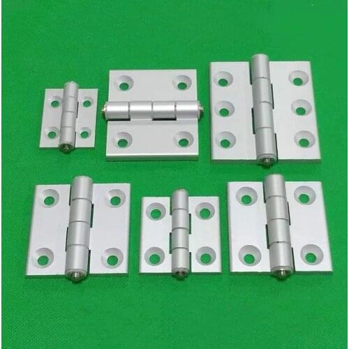 4 / 6 Holes Seiko Hinge 4545 5050 Finished Aluminum Hinge Window Door Hinge Connector Black Or Sliver Color
