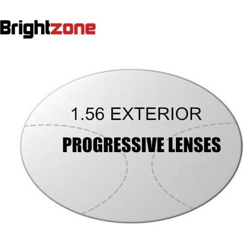1.56 Exterior Progressive multi-focus HC CR-39 aptitude lenses prescription lens for middle-old year people see near and far