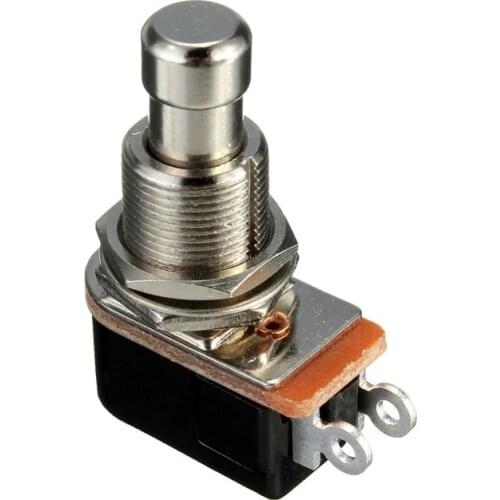 1pc SPST Momentary Soft Touch Push Button Stomp Foot Pedal Electric Guitar Switch