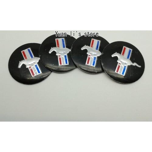 10 Set(1 Set=4pcs) OEM horse Car Wheel Cap Automotive Rims Cover Sticker Emblem Logo Vehicle Car Styling
