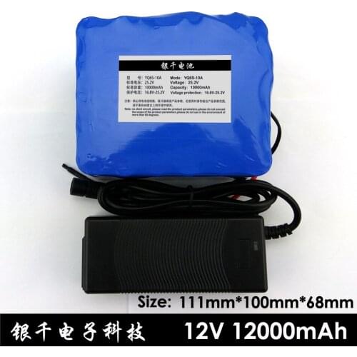 24V 10Ah 6S5P 18650 Battery lithium battery 25.2v electric bicycle moped /electric/lithium ion battery pack+1A charger