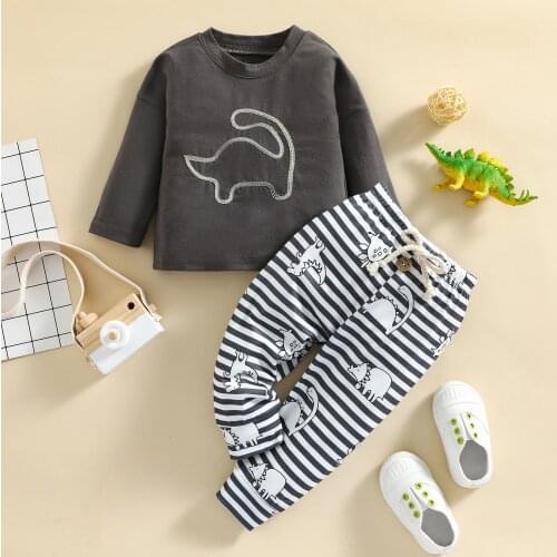 Baby Clothes for Baby Autumn Winter Baby Boy Girl Clothes Dinosaur Long Sleeve Kids Newborn Clothes Sets Infant Costume
