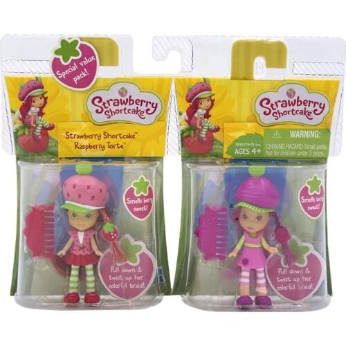 HASBRO Strawberry Shortcake Doll Magic Hairdressing Series Out of Print Collection Action Figure Model Gift
