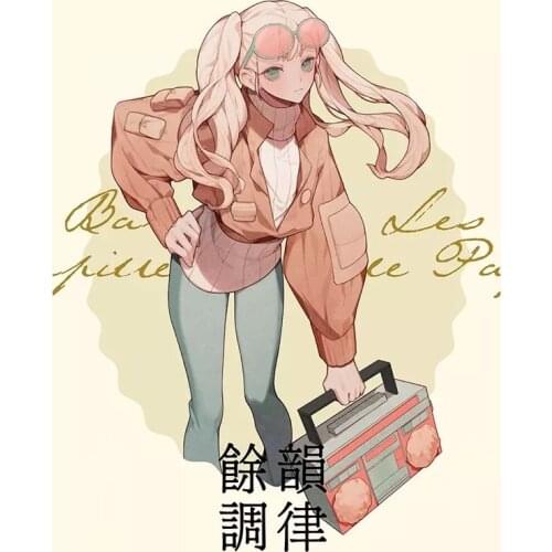 Lovely Cool Girl2 Washi Masking Tapes for Card Making Bullet Journal DIY Scrapbooking Label Stickers