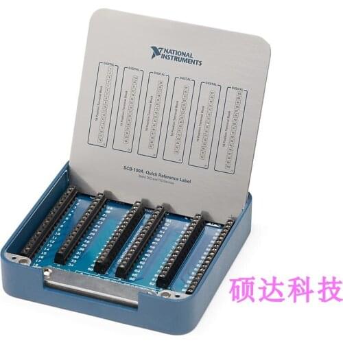 New NI SCB-100A Anti-Noise Shielded I/O Wiring Box 785024-01 Genuine Original (contact us to get VIP price)