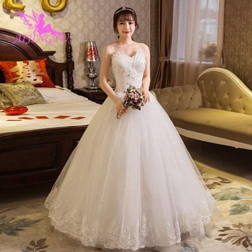 AIJINGYU dresses guest comunion weding dress for wedding party WK435