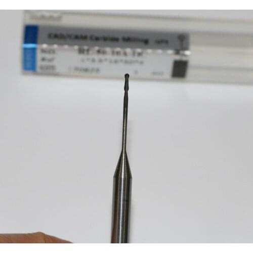 Dental Lab Material DLC Use Tool 3pieces Roland Miliing Bur Dental Grinding Drill CAD CAM Milling Burs for Zirconia Block