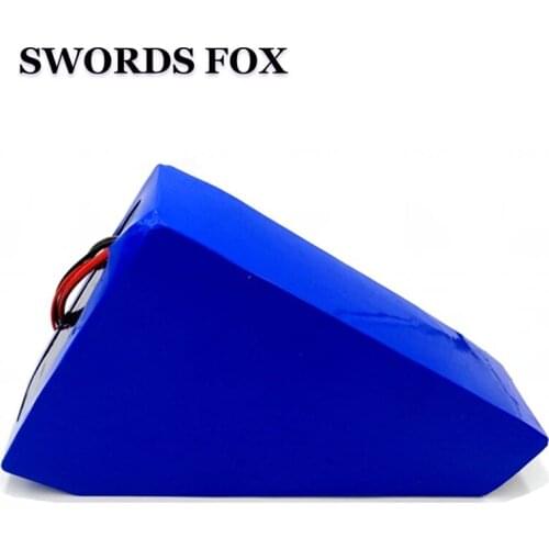 SWORDS FOX Hot Sale 36v 15ah Triangle shape battery with BAG 36V e bike battery electric scooter for Bafang 500w 1000W motor