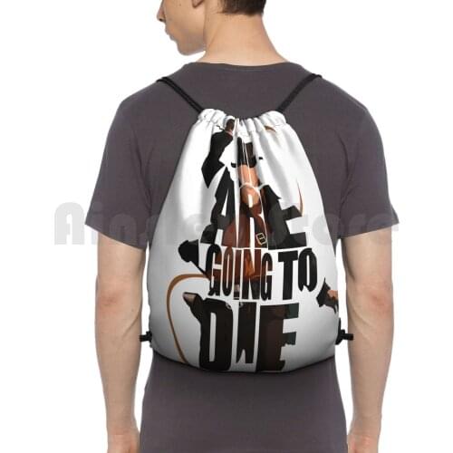 Indy Vol 2 Backpack Drawstring Bags Gym Bag Waterproof Indy Indiana Jones Henry Walton Harrison Temple Of Doom Raiders Of