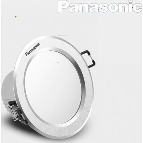 Japan Panasonic Downlight LED3W Complete set 6.5-7.5 cm Ultra-thin anti-fog Hole lights Ceiling Downlight Thickened aluminum