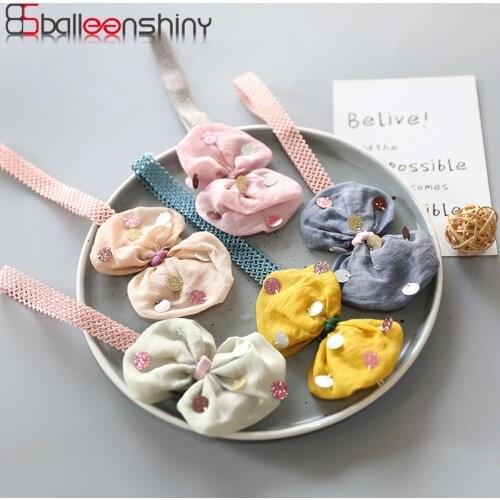 BalleenShiny 5colors New Headwear Infant Baby Headdress Beauty Bows Flowers Newborn Hair Accessories Sweet Girl Princess