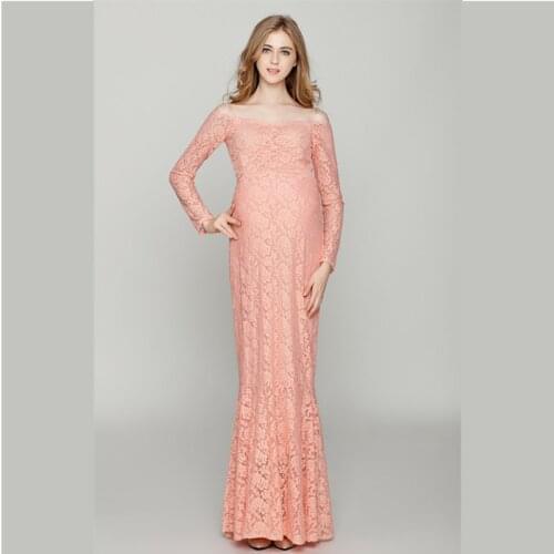 Yuanjiaxin Off Shoulder Maternity Dresses
