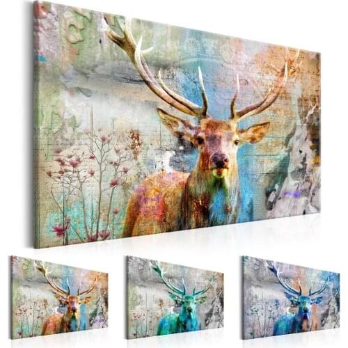 5D Diy Diamond Painting Cross Stitch animals Painted deer Handmade Diamond Embroidery rhinestone Mosaic Full bead Baby room gift