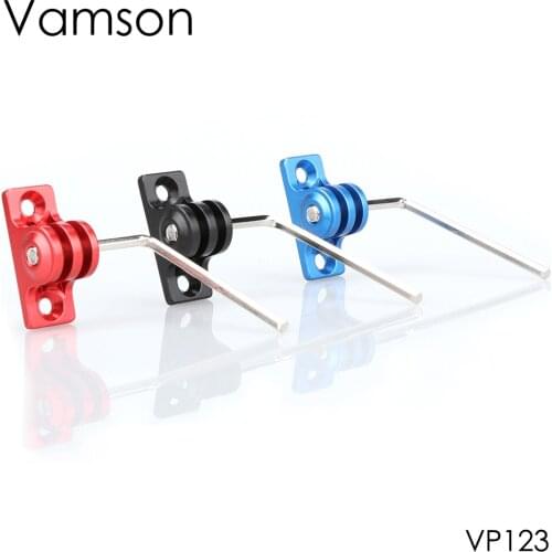 Vamson Accessories for GoPro Hero 8 7 6 5 4 CNC Aluminum Alloy Tripod Adapter Mount for mi Yi 4K for SJCAM for Eken Camera VP123