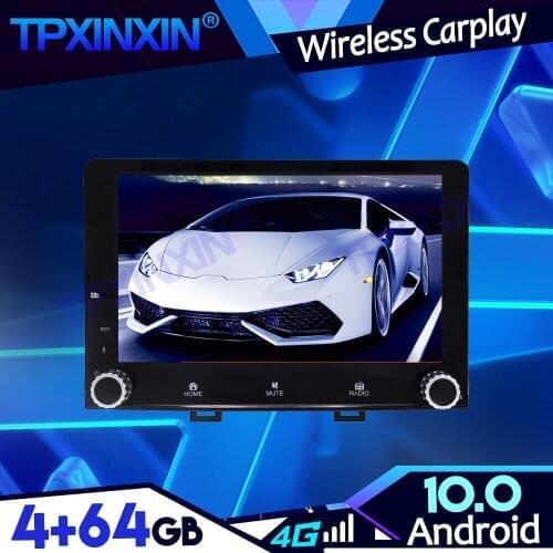 Android 10.0 4G+64G PX6 For KIA RIO 2017-2018 Car IPS Carplay Tape Recoder Multimedia Player Navigation GPS Auto Radio Head Unit