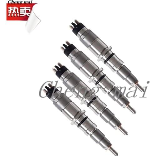 0445120054 0445120075 0445120231 Common Rail Diesel Injectors For Bosch Iveco Eurocargo 504091504 2855491 4PCS