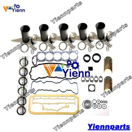For HINO J07C J07CT Overhaul Rebuild Kit Cylinder Liner Gasket Set FC3J Truck JO7C JO7CT Diesel Engine Spare Parts