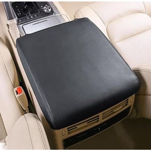 Microfibre Leather Center Armrest box Case Cover For Toyota Land Cruiser 200 LC200 2008 2009 -2019 car accessories interior