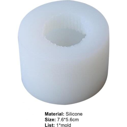 Cake Mold Portable Safe Healthy DIY Scented Candle Mold Dessert Macaron Muffin Mould for Home