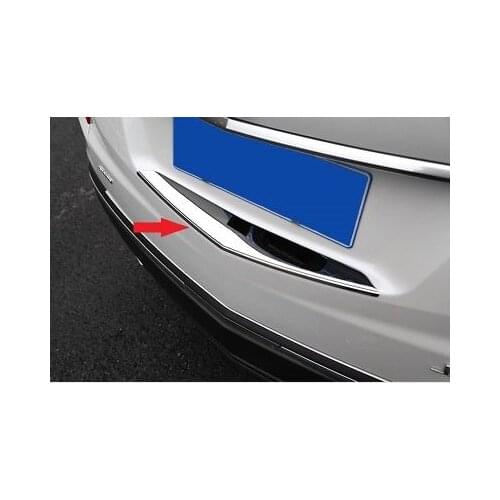 Chrome Rear Trunk Tailgate Strip Cover trim For Cadillac XT5 2016 2017 2018