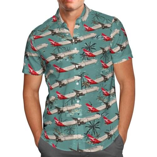 Cool Plane 3D Beach Hawaiian 2021 Summer Anime Shirt Short Sleeve Shirt Streetwear Oversized 5XL Camisa Social Chemise Homme-903