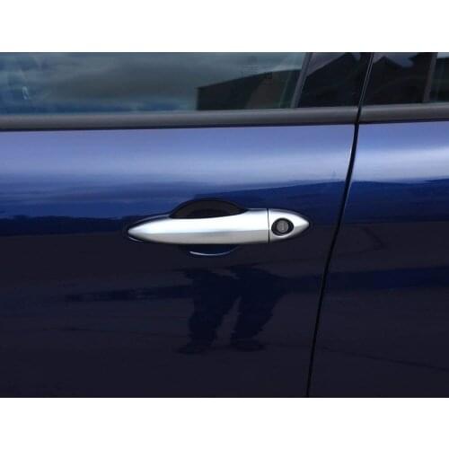 ABS Chrome Exterior Door Handle Cover Trim for Alfa Romeo Giulia 2017 without key hole