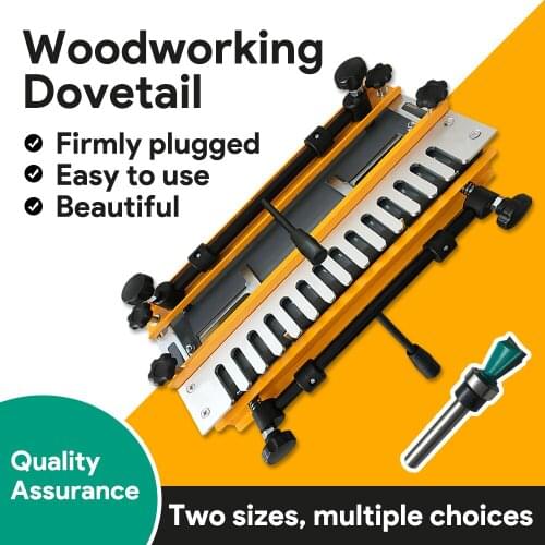 Special offer 12 inch die-cast woodworking dovetail machine