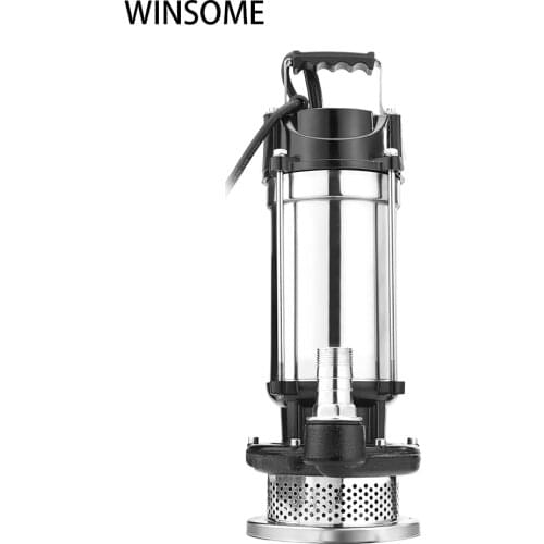 Submersible Pump 220V Water Pump Household Water Pump Sewage Pump Irrigation Pumping Mud Clean Water Pump Water Pump